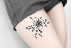 Flowers tattoo idea