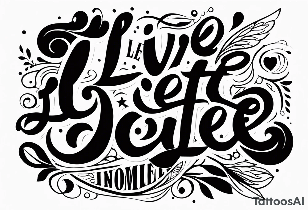 Live and let die wrist tattoo tattoo idea
