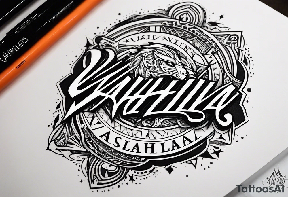 Valhalla tattoo idea