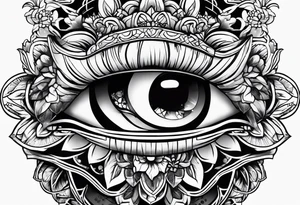 old ket hole tattoo idea