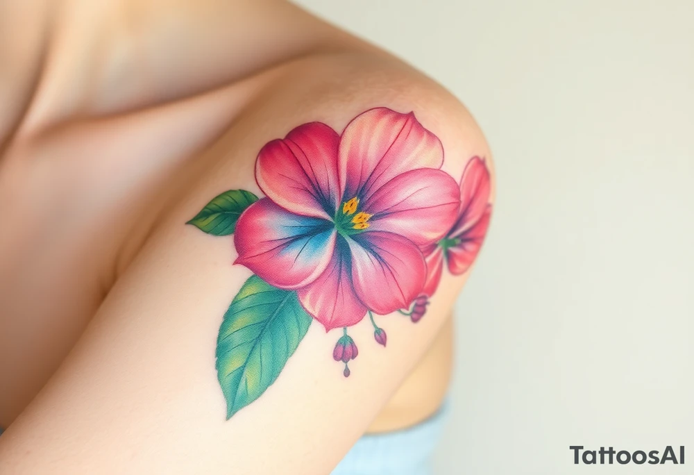 Begonias tattoo idea