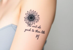 Quotes 
paintbrush
Sunflower tattoo idea