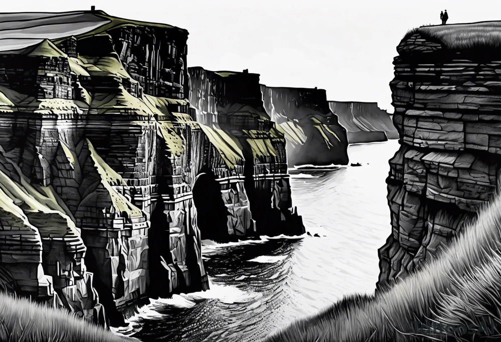 Cliffs of Moher tattoo idea