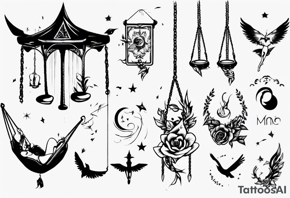 Sexy tatoo swing MFM tattoo idea