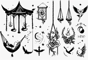 Sexy tatoo swing MFM tattoo idea