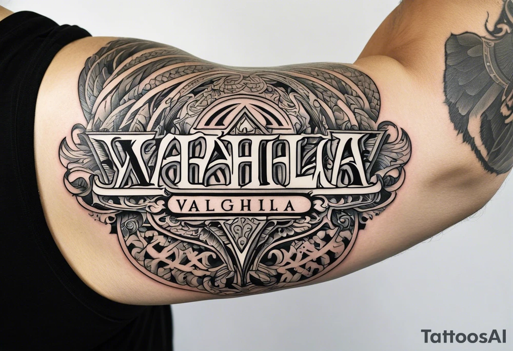 Valhalla tattoo idea