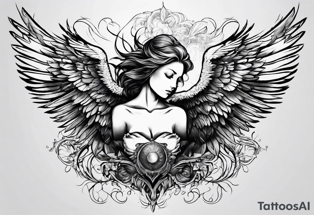Icarus 

let our scars fall in love tattoo idea