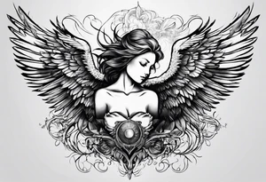 Icarus 

let our scars fall in love tattoo idea