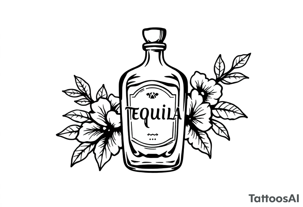 tequila tattoo idea