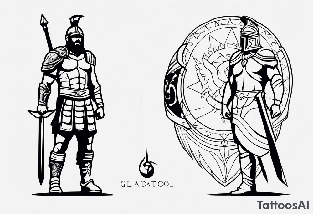 Gladiator movie tattoo ideas tattoo idea