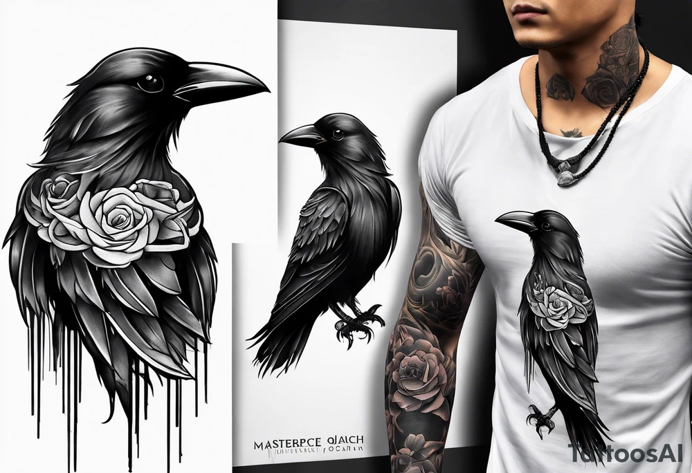 Itachi crow tattoo idea