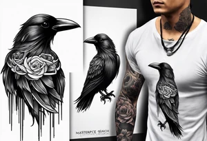 Itachi crow tattoo idea