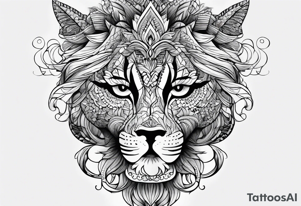 Illuison tattoo idea