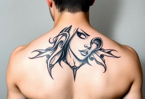 Gangsta sadgirl tattoo idea