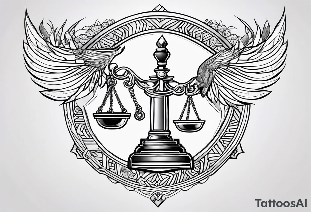 Lawyer tattoo idea