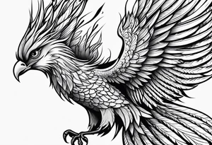 phoenix tattoo idea
