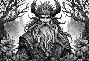 Leshy creepy tattoo idea