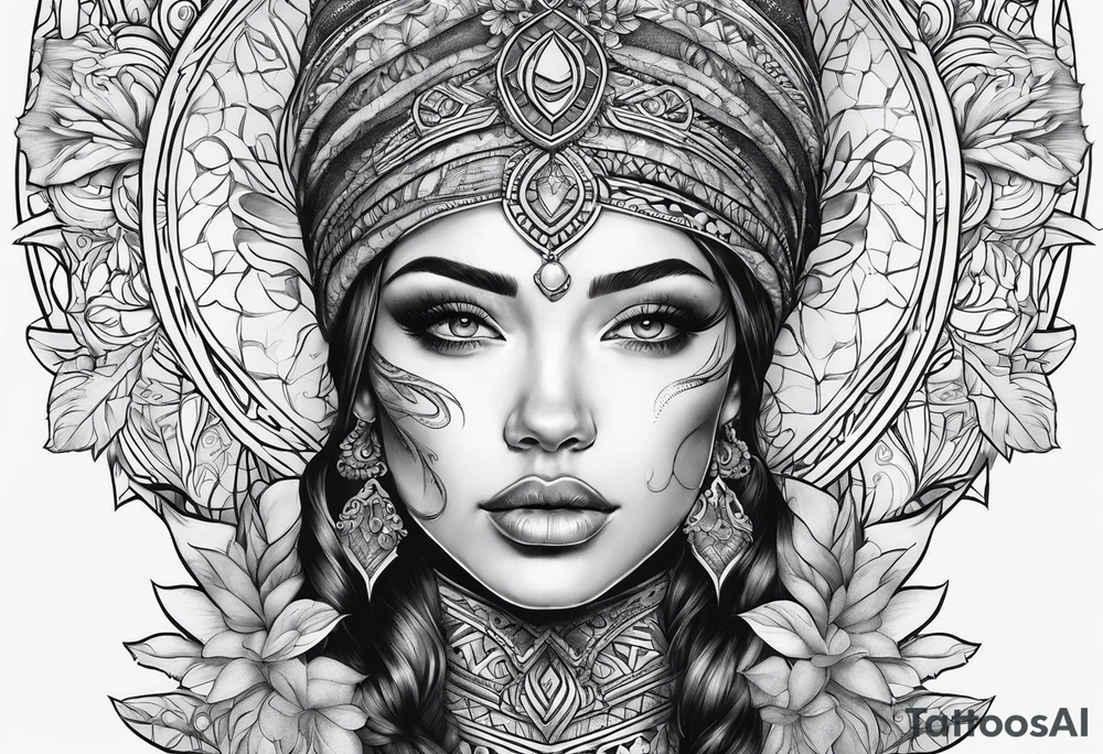 Fine line tattoo idea
