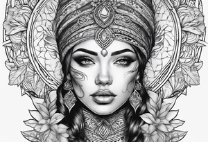 Fine line tattoo idea
