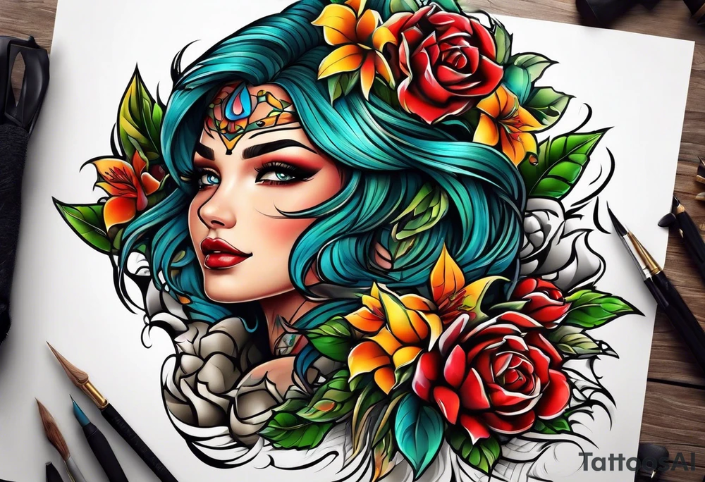 Sexy tattoo idea