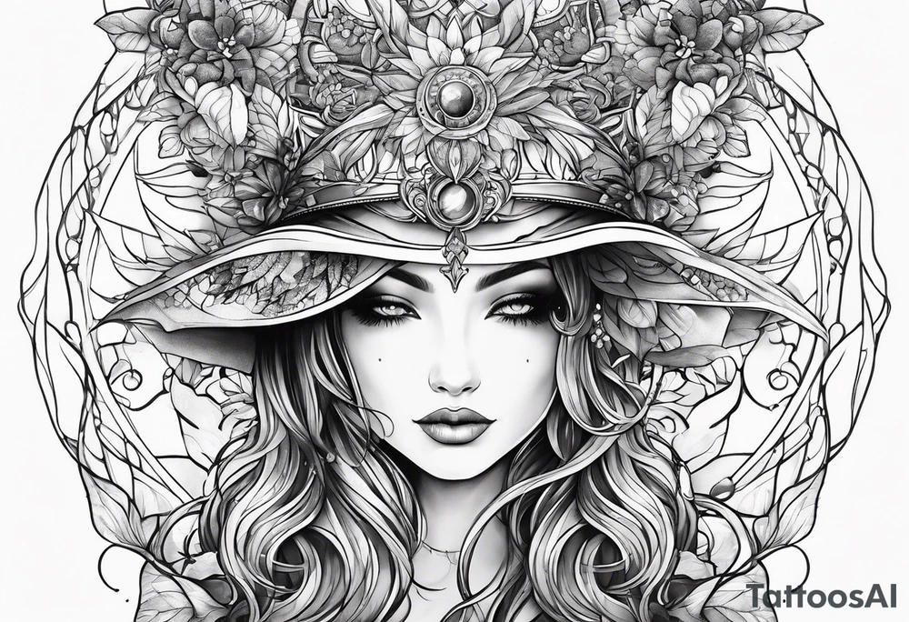 Earth fairy tattoo idea
