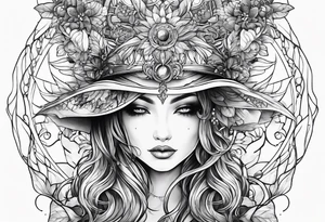 Earth fairy tattoo idea