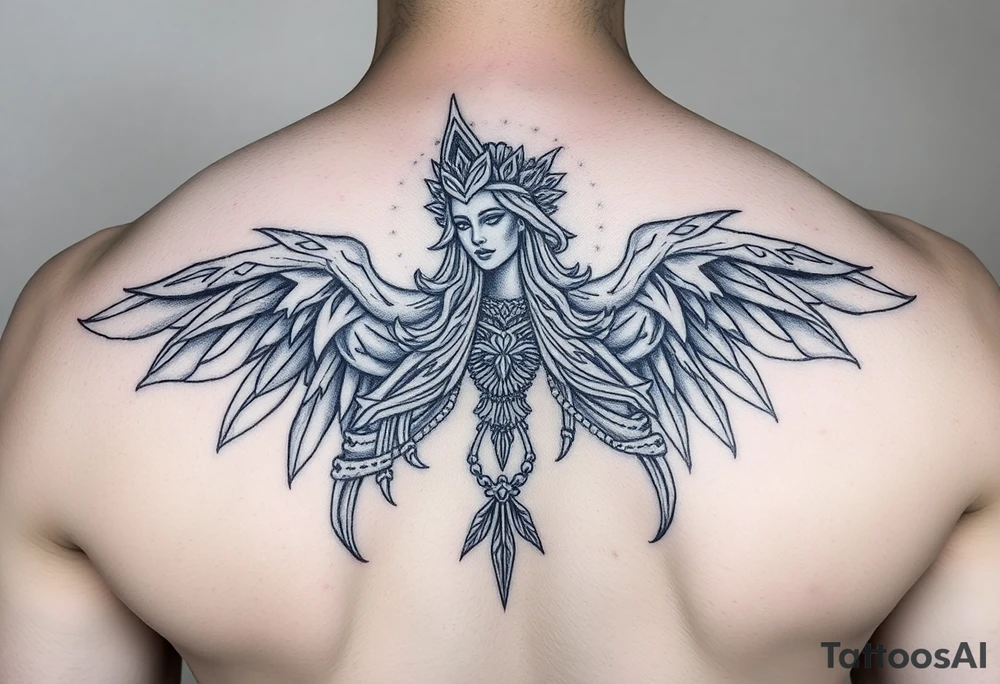 pleasure goddess tattoo idea