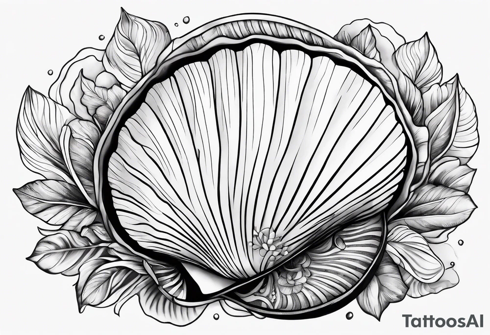 Nataulis shell tattoo idea