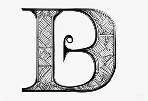 R G initial tattoo idea
