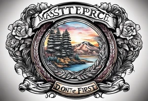 family first and dont tread on me tattoo idea
