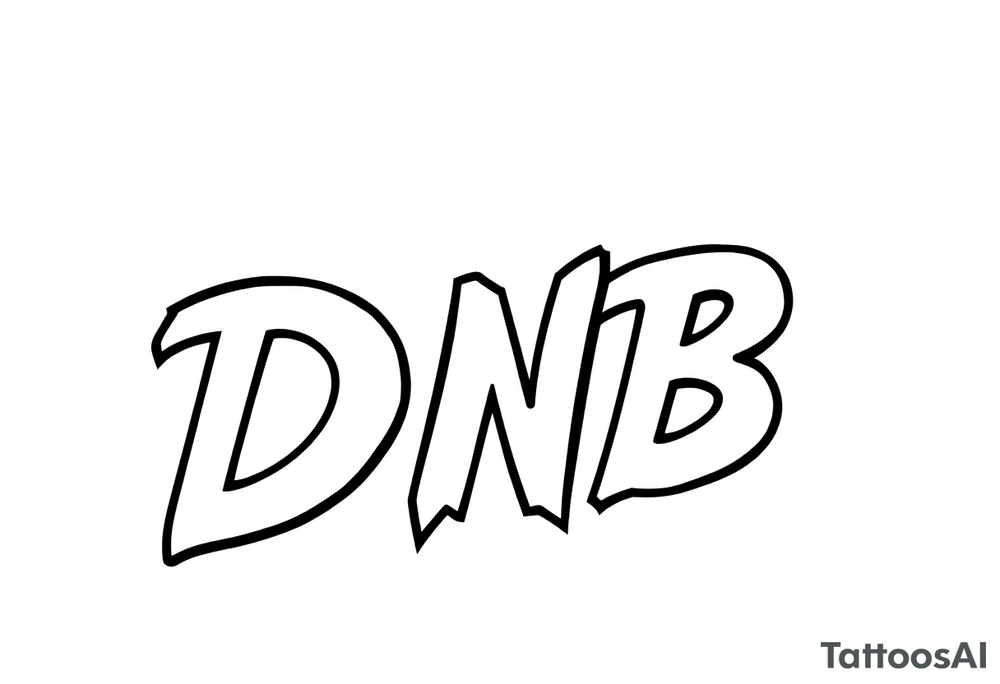 DnB, DnB tattoo idea