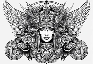 armor plates tattoo idea