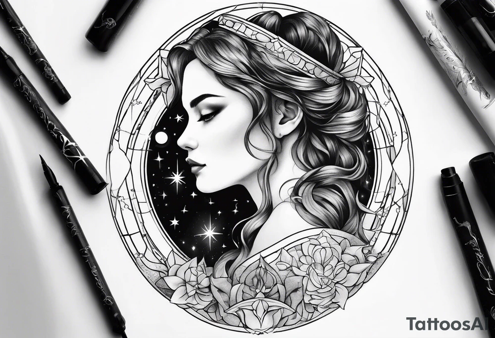 Gemini constellation tattoo idea