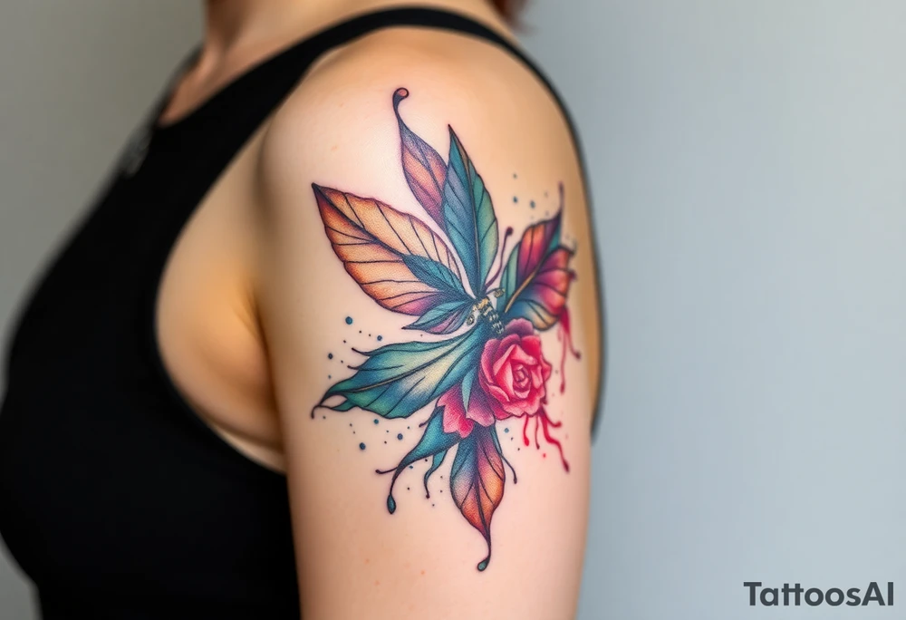 uma tatuagem que expresse a filosofia do bem e do mal tattoo idea