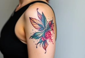 uma tatuagem que expresse a filosofia do bem e do mal tattoo idea