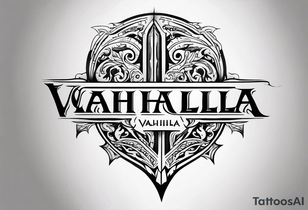 Valhalla tattoo idea