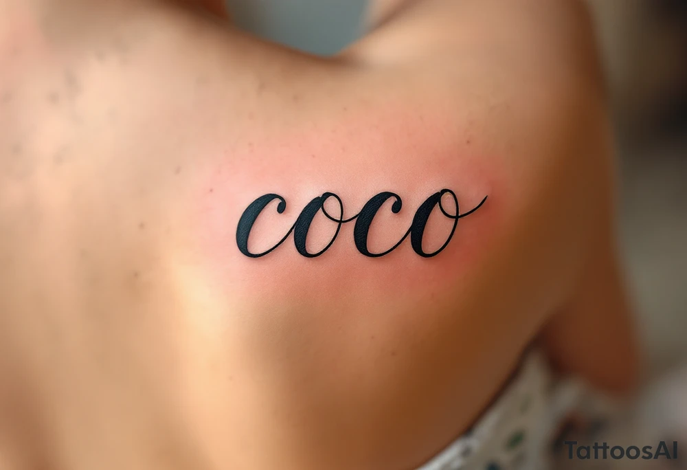 coco tattoo idea