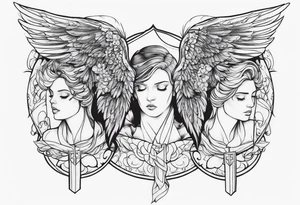 angels tattoo idea