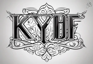 “KYDF” tattoo idea