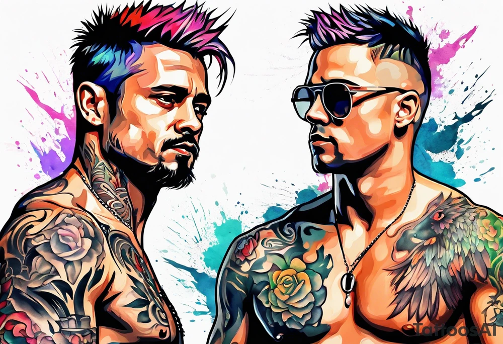 Fight club soap tattoo idea
