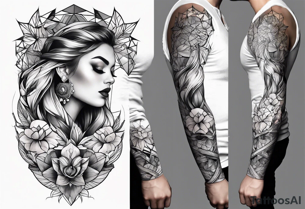 Sleeve tattoo tattoo idea