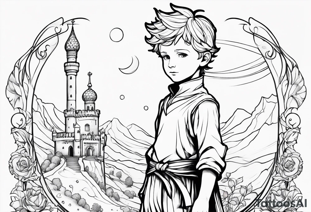 “Little prince” tattoo idea