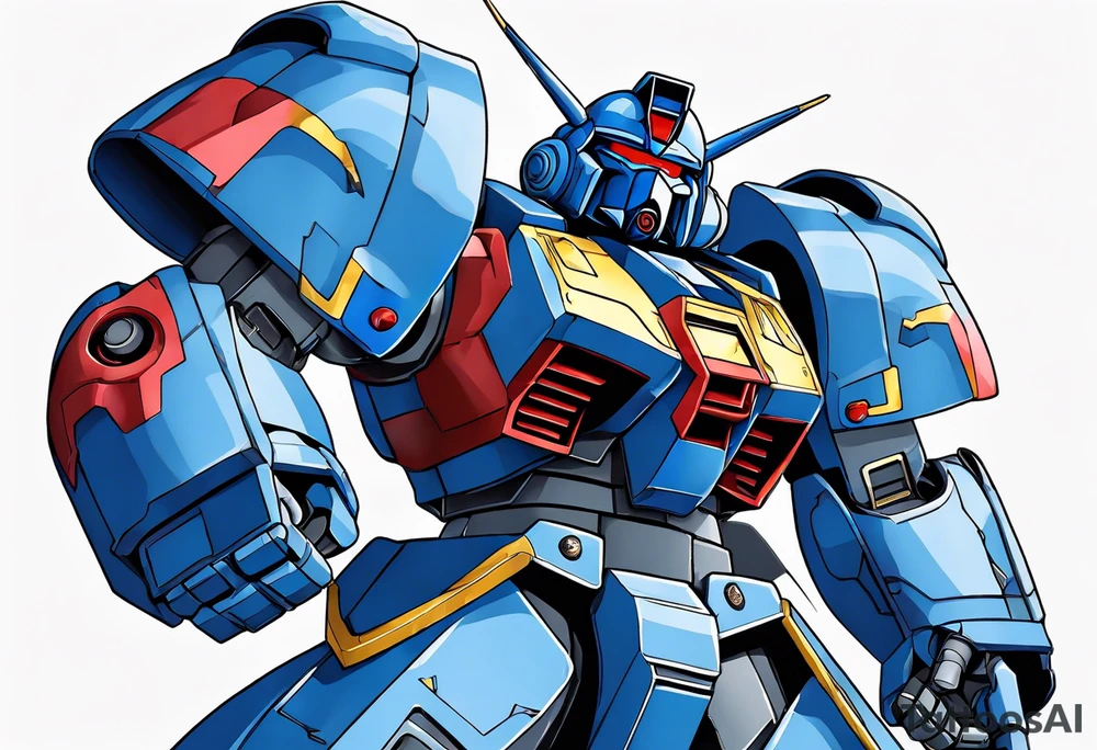 Gouf Mobile Suit tattoo idea