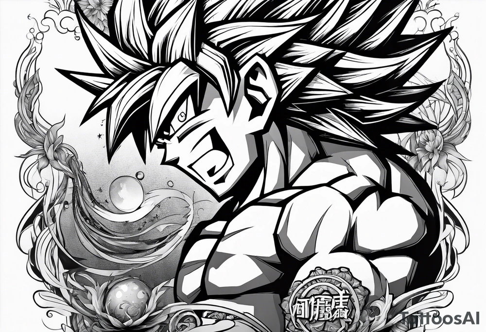 dragonball z tattoo idea