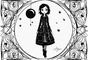 Coraline tattoo idea