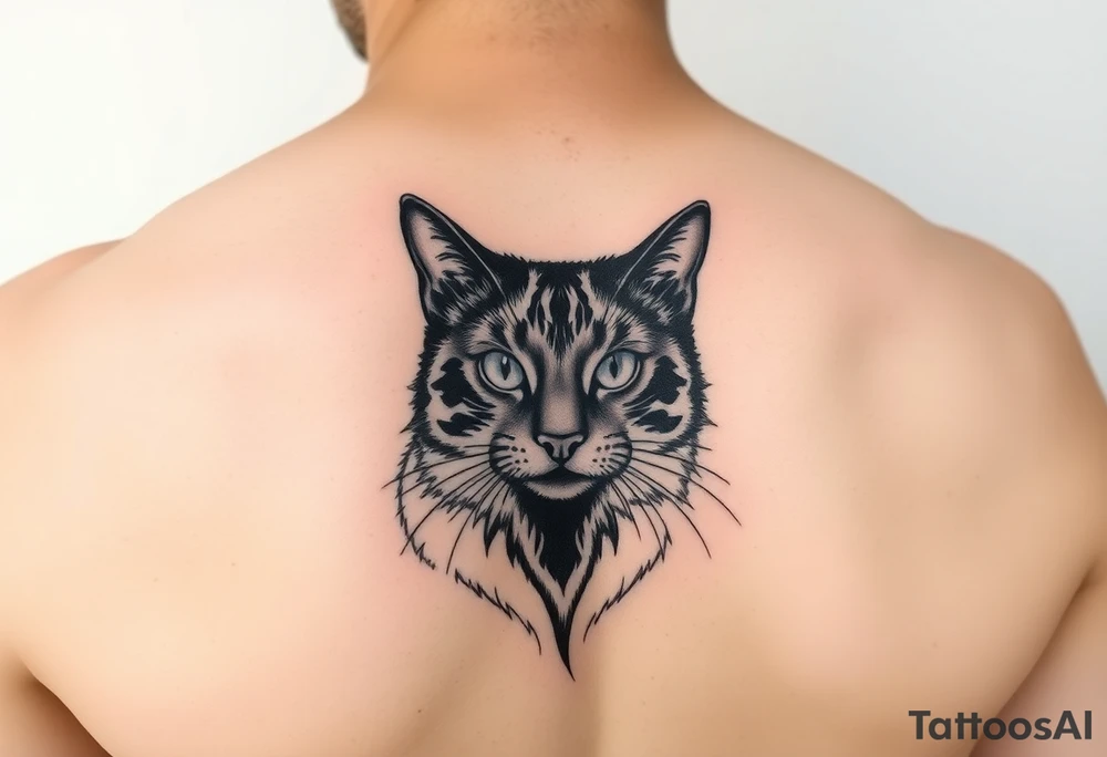 Black Cat tattoo idea
