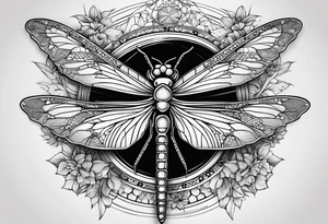 Women in recovery, time piece, dragon fly tattoo idea