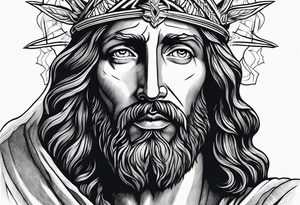 jesus resurrection tattoo idea