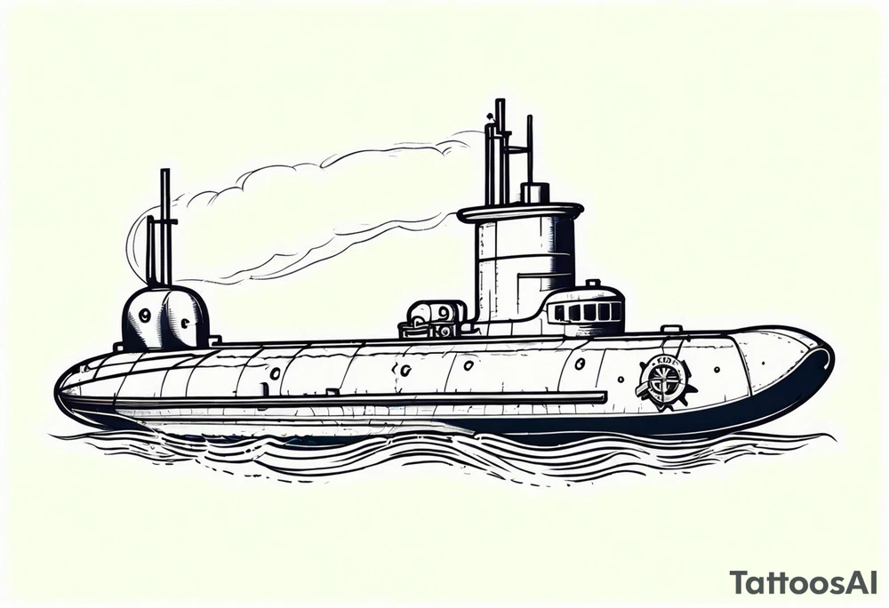 US NAVY SUBMARINE tattoo idea