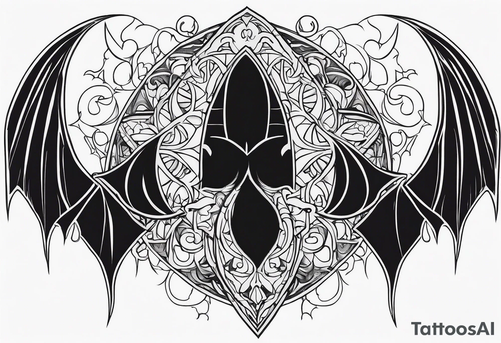 Vampire tattoo design tattoo idea